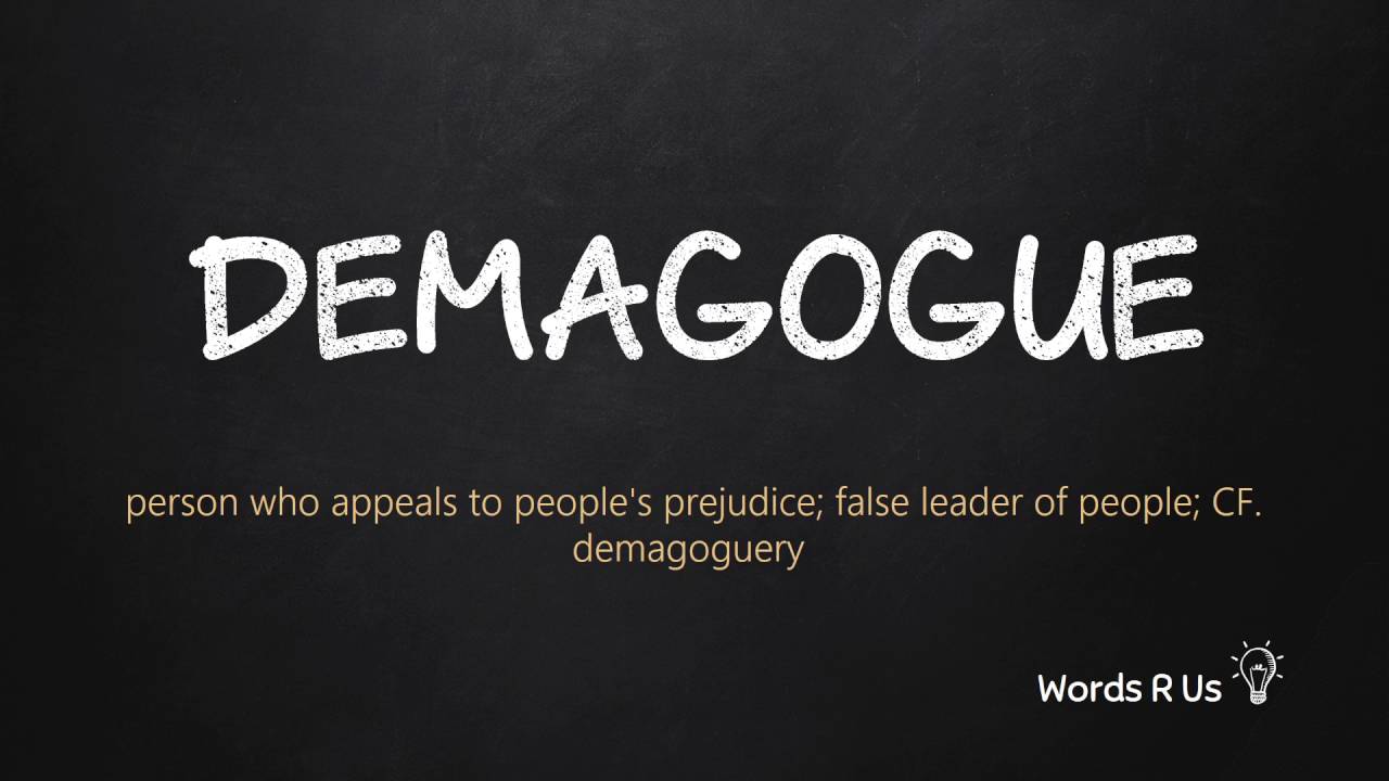 Demagoguery: the meaning of the word, the origin and interpretation 66 Demagoguery: the meaning of the word, the origin and interpretation 53