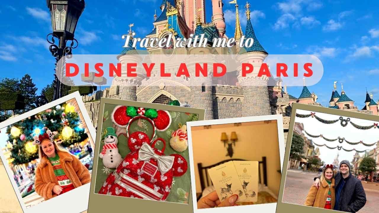 TRAVEL DAY TO DISNEYLAND PARIS 🏰 EURO TUNNEL 🚇 SEQUOIA LODGE 🎄 DISNEYLAND PARK 🐭💖✨ DECEMBER 2025 🎅🏼