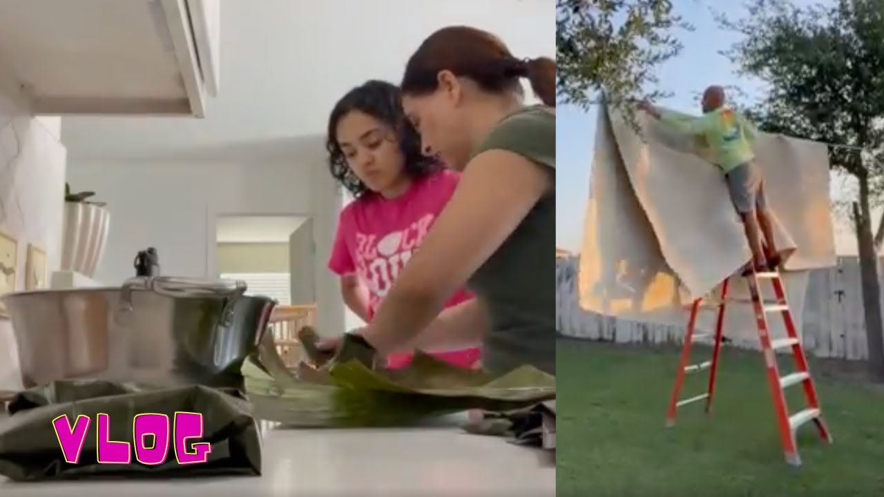 ANDA DE ANTOJOS🥴RECETA de TAMALES + Al FIN LAVAMOS LA ALFOMBRA