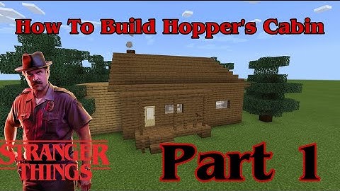 How to Build Hopper’s Cabin in Minecraft Part 1