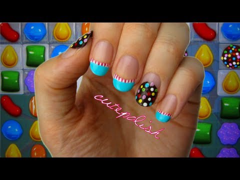 Candy Crush Nail Art