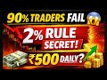 👍90% Log Intraday trading me paisa kyun haar jaate hain ? Best Intraday trading strategy 2026❤️🔥