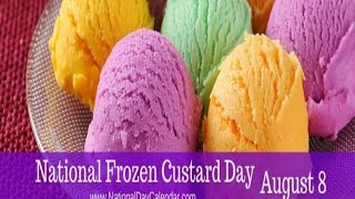 Happy National Frozen Custard Day!! 🍦 😋 💕 💖 🍦 #frozencustard #frozencustardday Happy National Custard Day