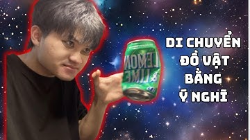 Thử thách di chuyển đồ vật bằng suy nghĩ | TELEKINESIS | Nhà ngoại cảm | Anh Sang