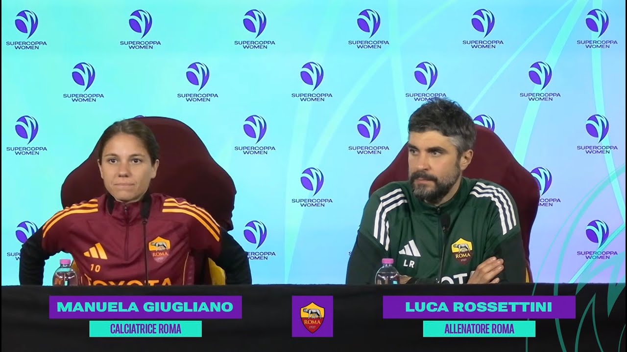 Conferenza stampa MD-1 | Roma | Supercoppa Women 🏆