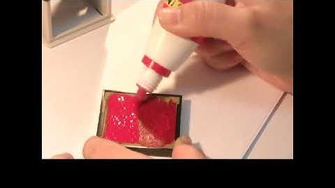 Cách đổ mực con dấu liền mực hoặc tampon Shiny, Colopvn-How to refill stamp ink