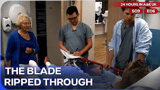 An Angle Grinder Left His Hand and Foot Torn Apart | 24 Hours in A&E Season 9 Episode 6