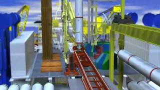 Offshore drilling animation. technics and methods