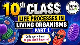 Class 10 science 2 ‼️ Life processes in living organism part 1 📌#yt #10th #10thscience #biology