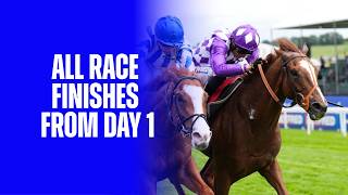All race finishes from Day 1 at the Betfred Derby Festival