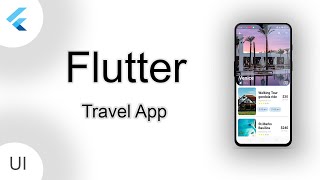 Build Travel App UI | Flutter Tutorial screenshot 1