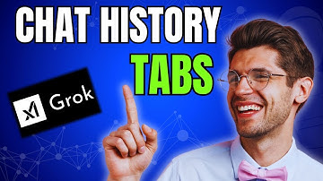 How to Open Chat History in a New Tab in Grok