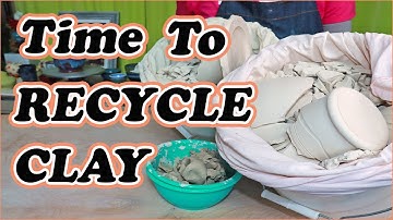 How to RECYCLE CLAY SCRAPS - The Complete NON-MESSY METHOD
