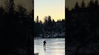 #Ice skating at Westchester Lagoon downtown #Anchorage. Alaska Outdoor Gear delivers to the house