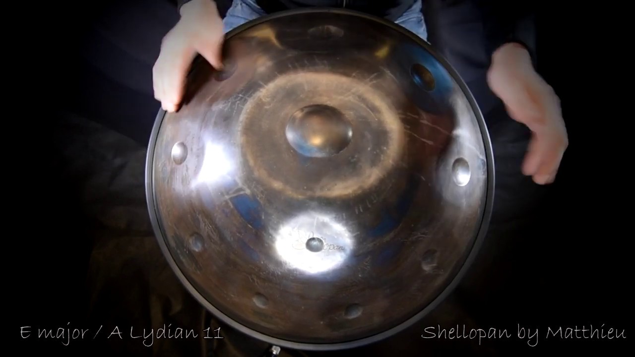Handpan - E Major / A Lydian 11 - Shellopan by Matthieu