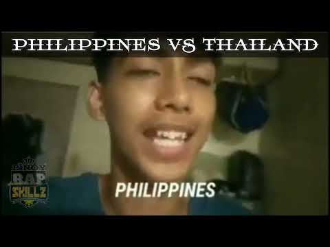 Isang Pinoy Ang nag freestyle rap gamitan Ang salita ng mga taga Thailand.