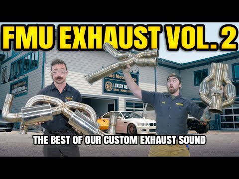 Custom Exhaust Sounds 🔊 Megaphones, Boom Tubes, Turbo LS, NSX, Jaguar XF Supercharger Whine, AMG V8