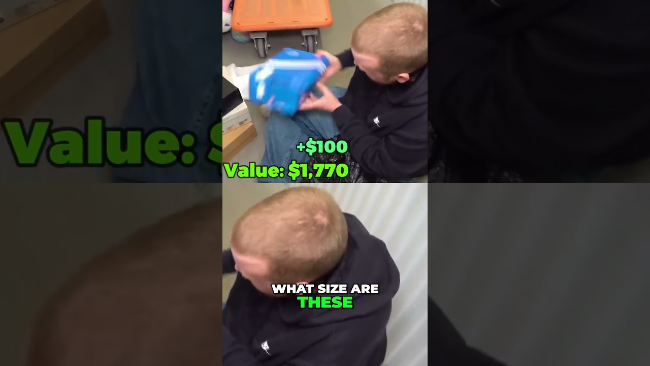 WHO HAS THIS MANY SHOES! Storage Unit Find! 