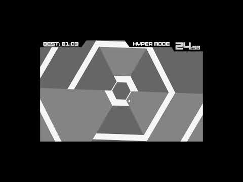 Super Hexagon LVL 6 (1.5x speed) 41.54 seconds