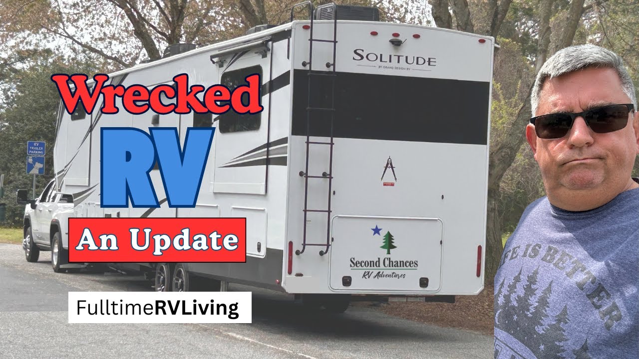 I Wrecked Our New RV - An Update - YouTube