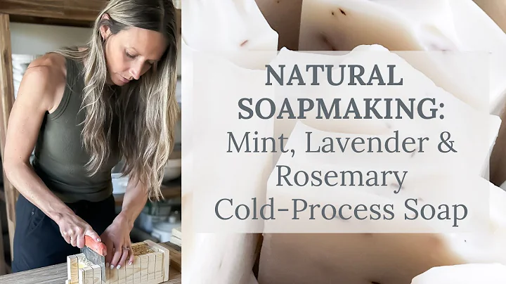 How to Make Natural, Cold-Process Soap Bars at Home with Pure, Simple Ingredients