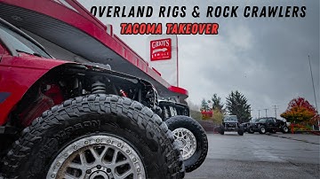 Overland Rigs & Rock Crawlers Take Over Tacoma | NW 4X4 Event Vlog