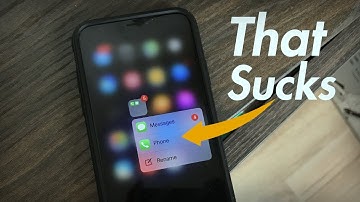 3D Touch in iOS 11 - It Could Be Better
