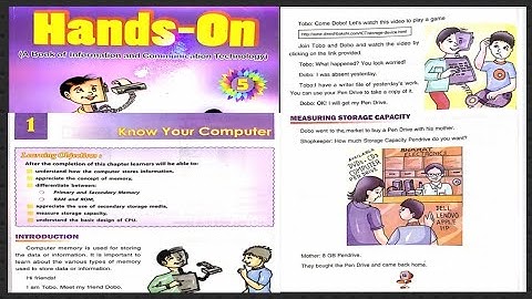 12, Know Your Computer Class-5 DAV / DAV Class-5 Computer 1st Chapter @ Sikshapur