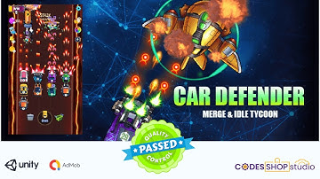 Car defender  Idle & Merger  Tycoon | Car Defender unity source code | 100% tested