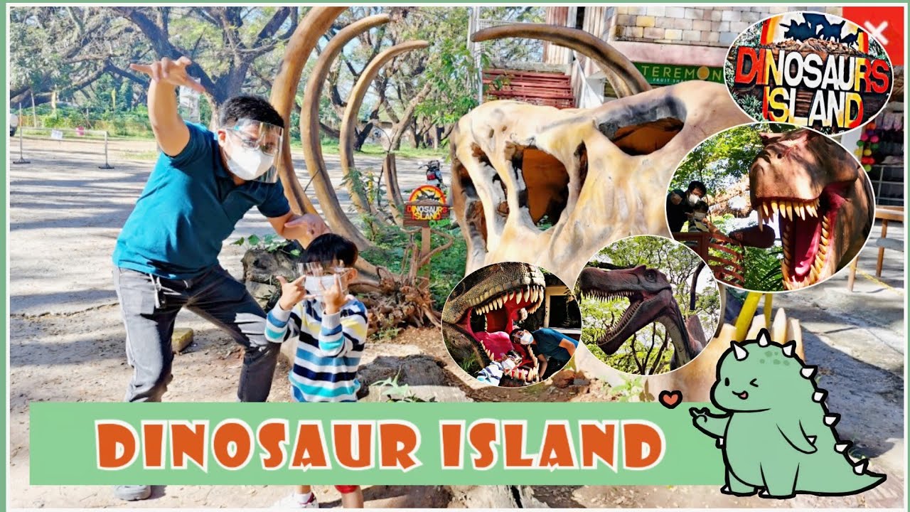 DINOSAUR ISLAND / DINO ADVENTURE / Dinosaurs Island Clark Pampanga Philippines 2021 /NEW NORMAL