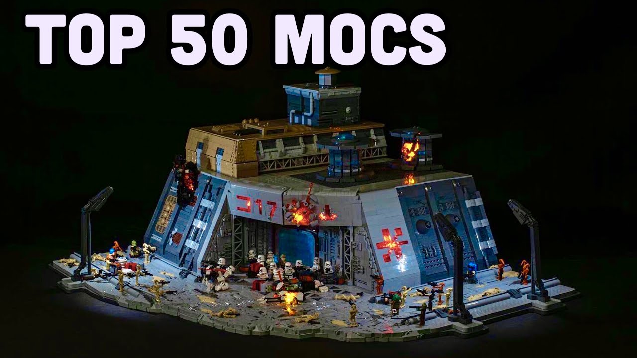 Top 50 Lego Star Wars MOC's for the 50th Episode of MOC Showcase