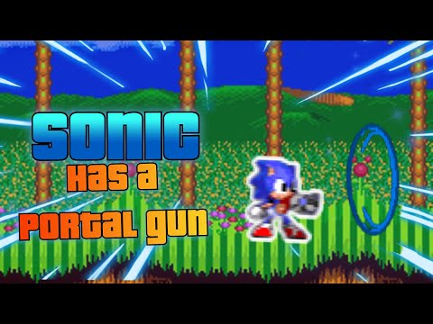 Portal Gun In Sonic 2 | Sonic Rom Hacks