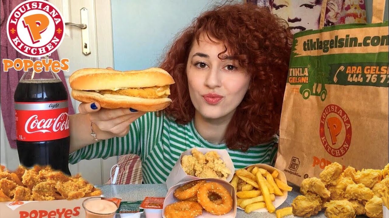 POPEYES POPCHICKEN EŞLİĞİNDE İTİRAFLARIM! TÜRKÇE MUKBANG