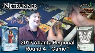 Netrunner - Andromeda vs. BWBI - 2017 Atlanta Regional - Round 4 Game 1