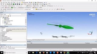 How to Calculate Thrust Force on a Rotating Propeller Blade Using CFD ANSYS (Fluent) 19.1 || part 1