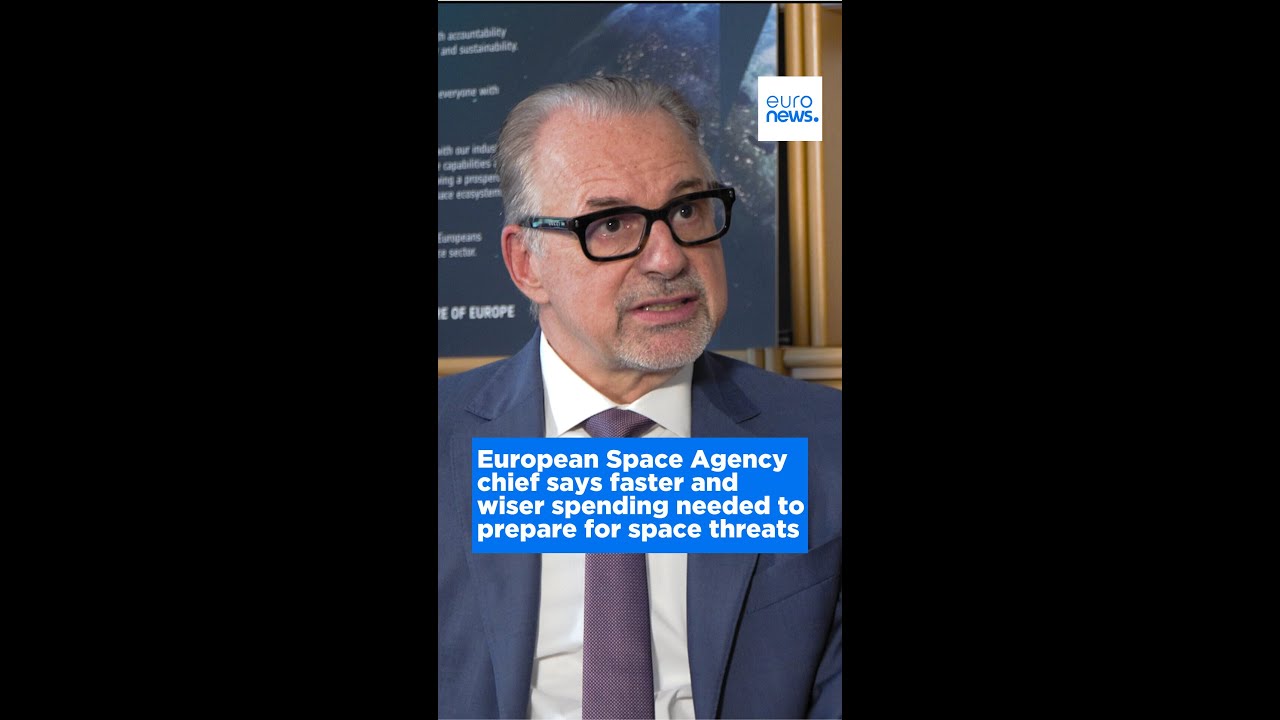 ESA Chief On Space Threats
