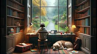 2 Hour Study Session Music  Chill concentration vibes~LoFi / chill / relax / stress relief