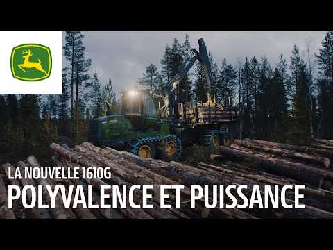Le nouveau 1610G : un partenaire de confiance sur tous les chantiers d’exploitation forestière