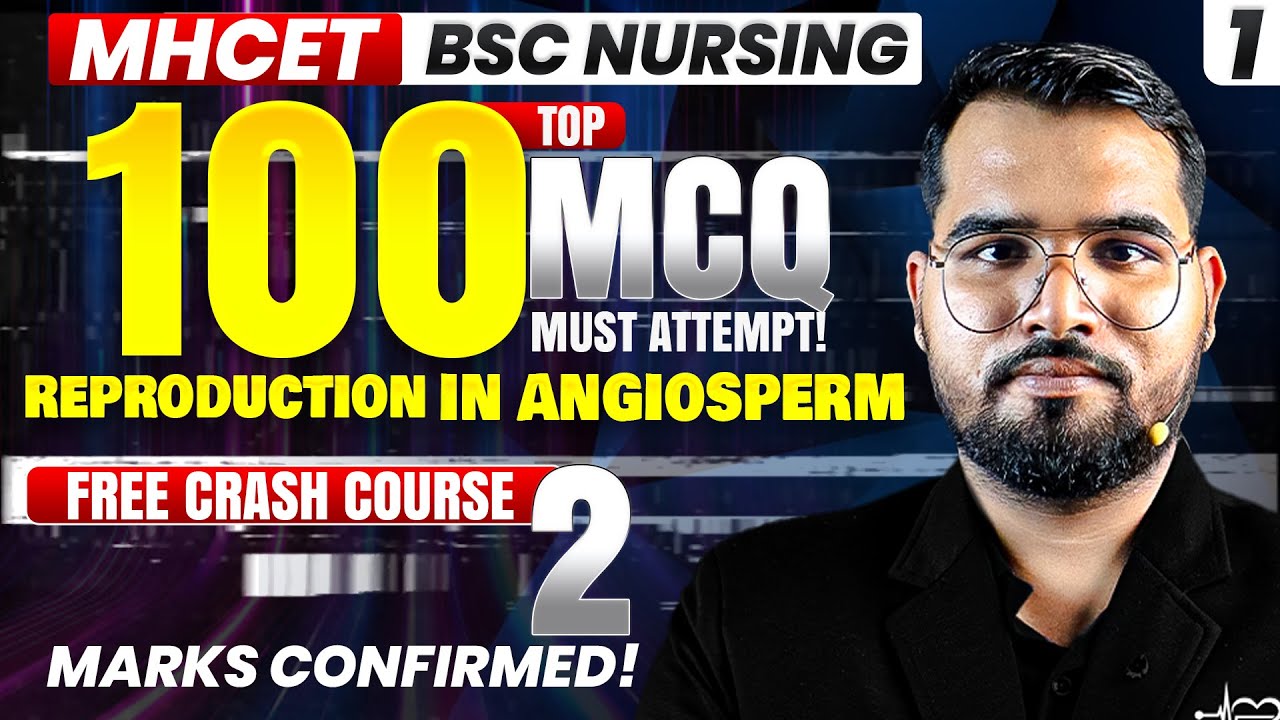 MHCET BSc Nursing 2026 Biology🔥Most Expected MCQs | Target High Score in  Exam 