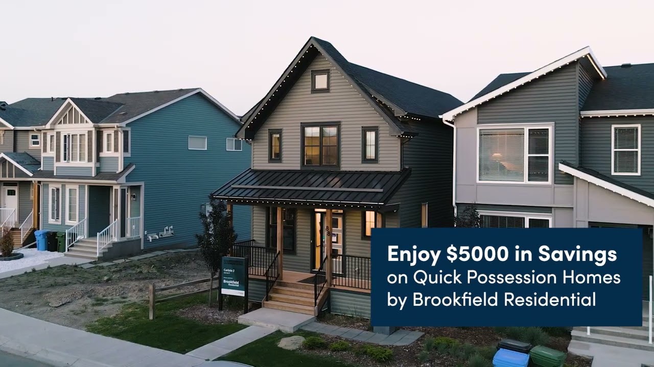 $5,000 Reasons to Move This Fall into a Brookfield Quick Possession Home