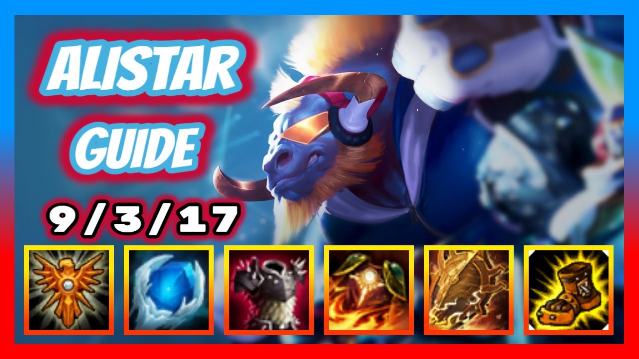 🌟 ALISTAR GUIDE SUPPORT S10 GAMEPLAY GUIA SEASON 10 SKT 🌟