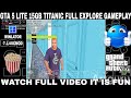 GTA 5 LITE 10GB/15GB TITANIC FULL EXPLORE GAMEPLAY WINLATOR LUDASHI ANDROID SNAPDRAGON 6S GEN 3 🔥🔥
