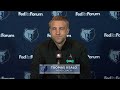 Tuomas Iisalo Press Conference | Grizzlies vs. Raptors