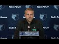 Tuomas Iisalo Press Conference | Grizzlies vs. Raptors