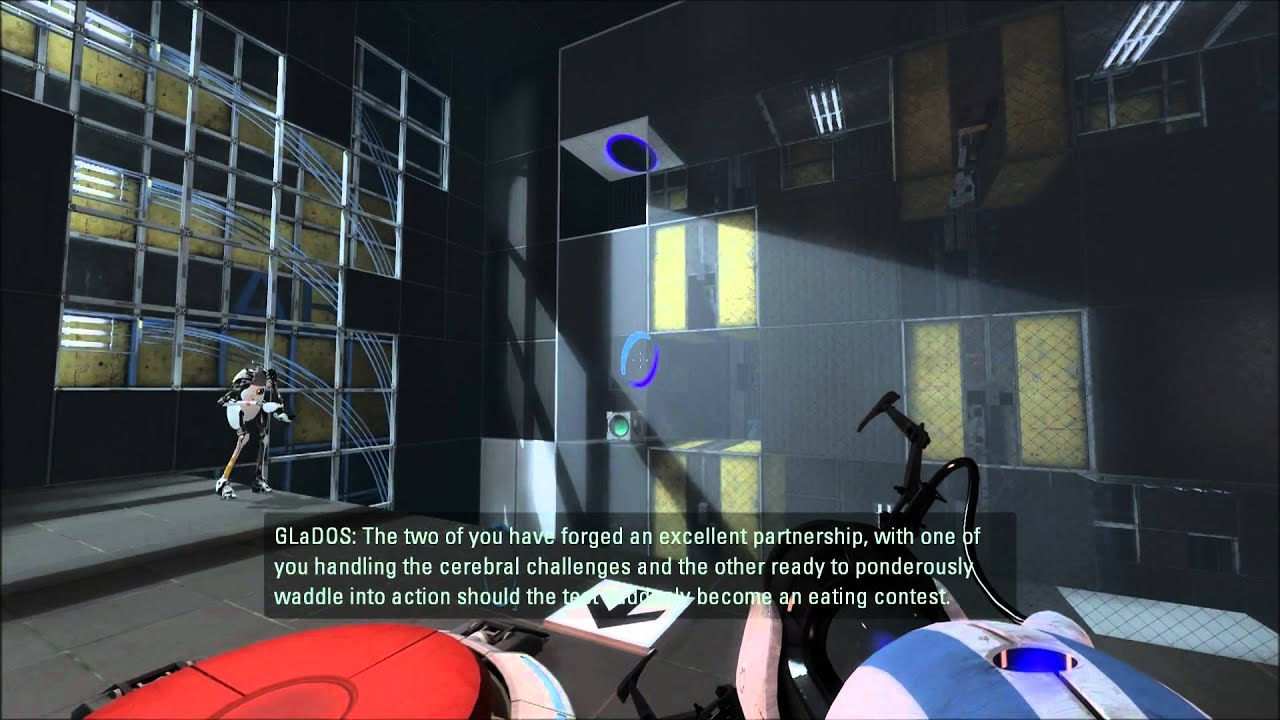 Portal 2 Coop - Gameplay Part 1 [1080 HD] - YouTube