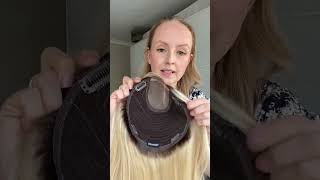 Summer is here, get a new hair topper color! | Upgraded Courtney