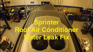 How To Reseal Sprinter Roof Air Conditioner 2007-2018