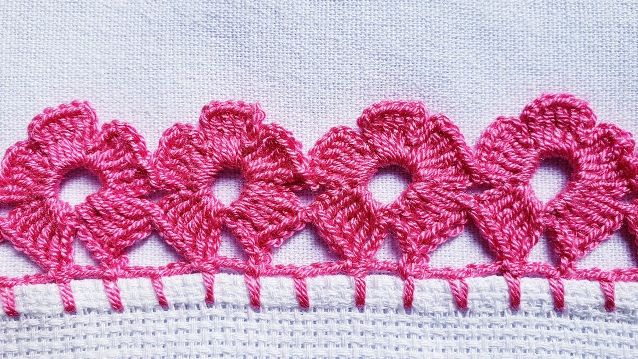 Barrado/bico para pano de prato 