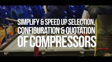 Guided CPQ software for compressors