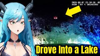 Gen-Z Driver Leads Police Pursuit Into Lake | Reaction